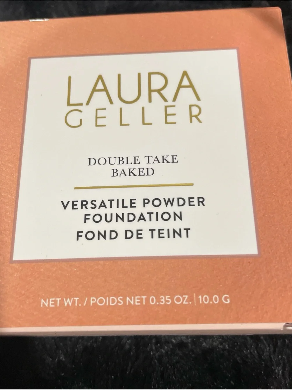 Laura Geller new double take baked foundation golden medium